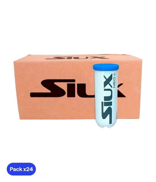 Siux Neo Speed Padel Balls (Box of 24 Cans)