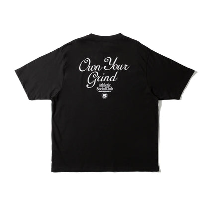 SECCO ATHLETIC SOCIAL BLACK TEE