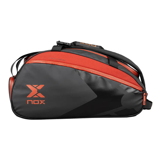 NOX LUXURY OPEN SERIES BLACK/RED PADEL BAG