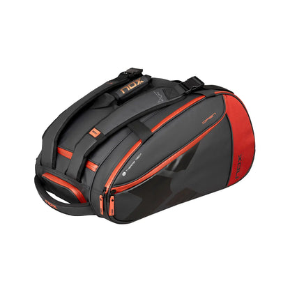 NOX LUXURY OPEN SERIES BLACK/RED PADEL BAG