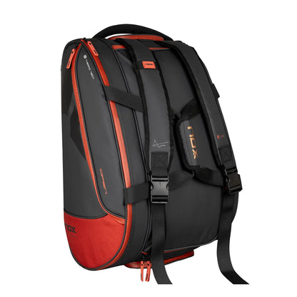 NOX LUXURY OPEN SERIES BLACK/RED PADEL BAG