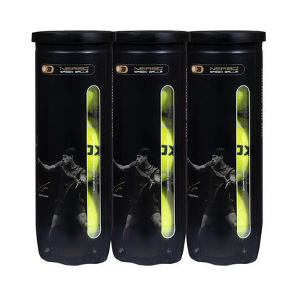 NOX CANS OF 3 NERBO SPEED PADEL BALLS