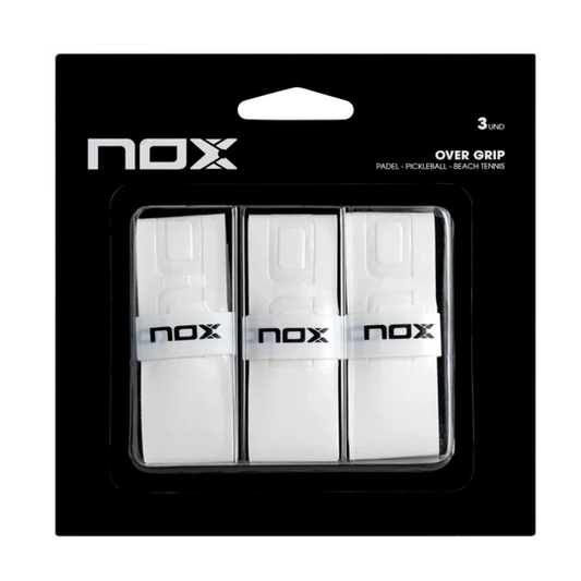NOX PRO OVERGRIPS WHITE X 3
