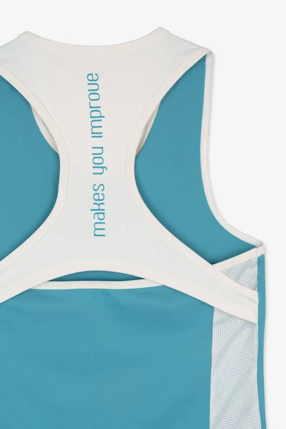 Women's tank top PRO turquoise