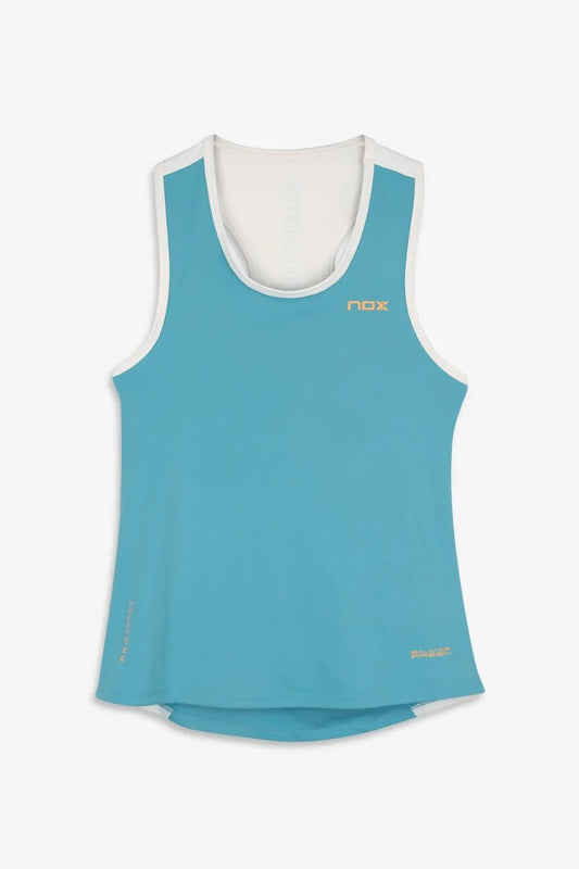Women's tank top PRO turquoise