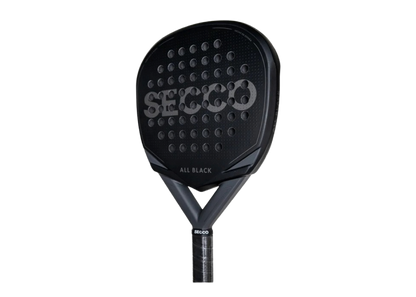 SECCO ALL BLACK PADEL RACKET
