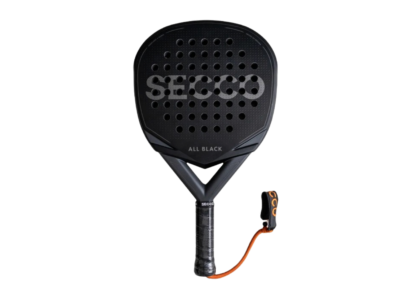 SECCO ALL BLACK PADEL RACKET – The VPadel Store