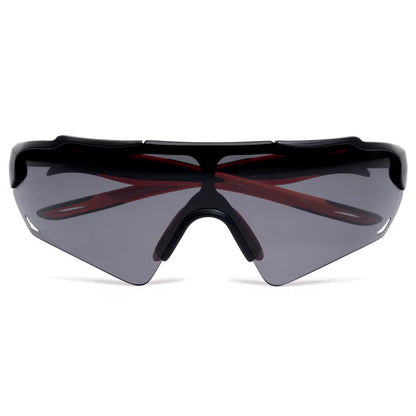 NOX/MO COPPI Nerbo Sports Glasses Black/Red