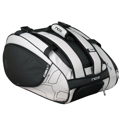 NOX Luxury Master Series Black/White Padel Rack Bag