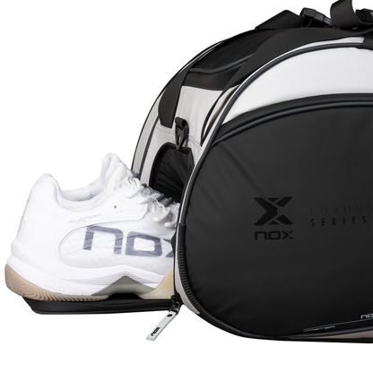 NOX Luxury Master Series Black/White Padel Rack Bag