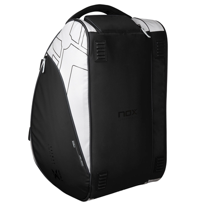 NOX Luxury Master Series Black/White Padel Rack Bag