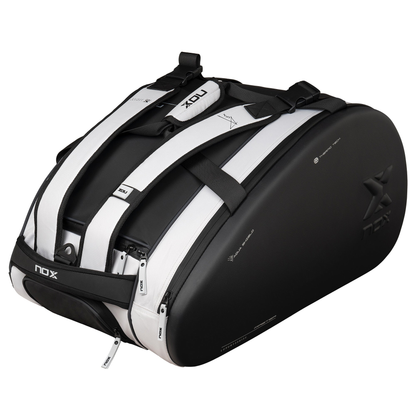 NOX Luxury Master Series Black/White Padel Rack Bag