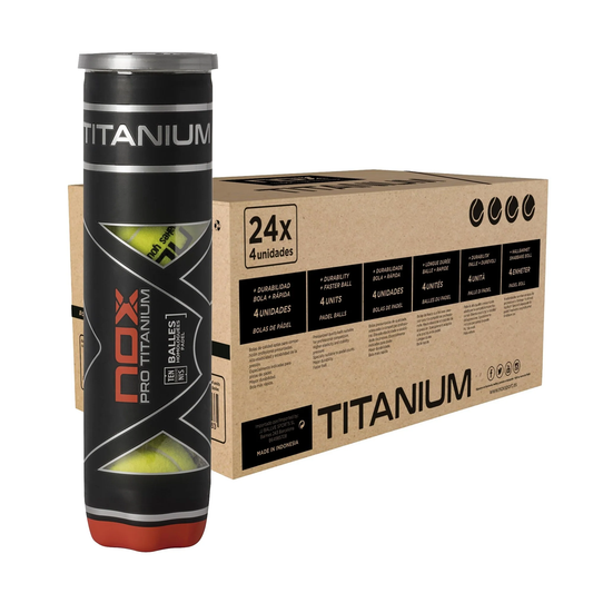 NOX Box of 24 Cans of Nox Pro Titanium