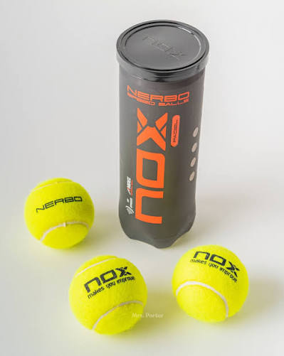 NOX Nerbo Padel Balls (Box of 24 Cans)