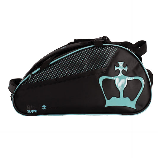 BLACK CROWN THUNDER PADEL BAG BLACK/BLUE